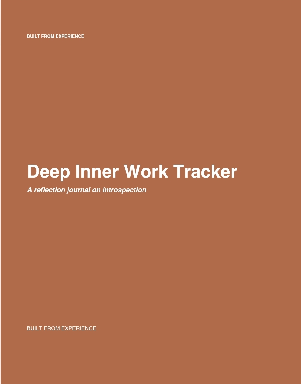 Deep Inner Work Tracker