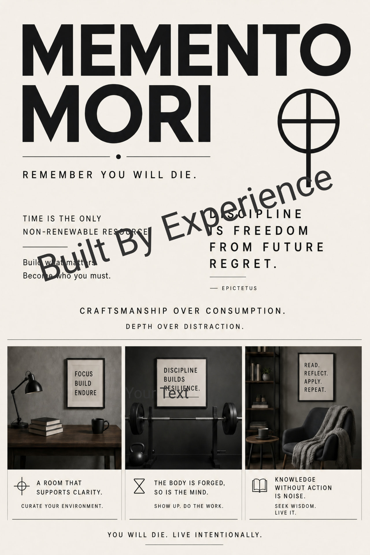 Memento Mori — Live Intentionally Principles.