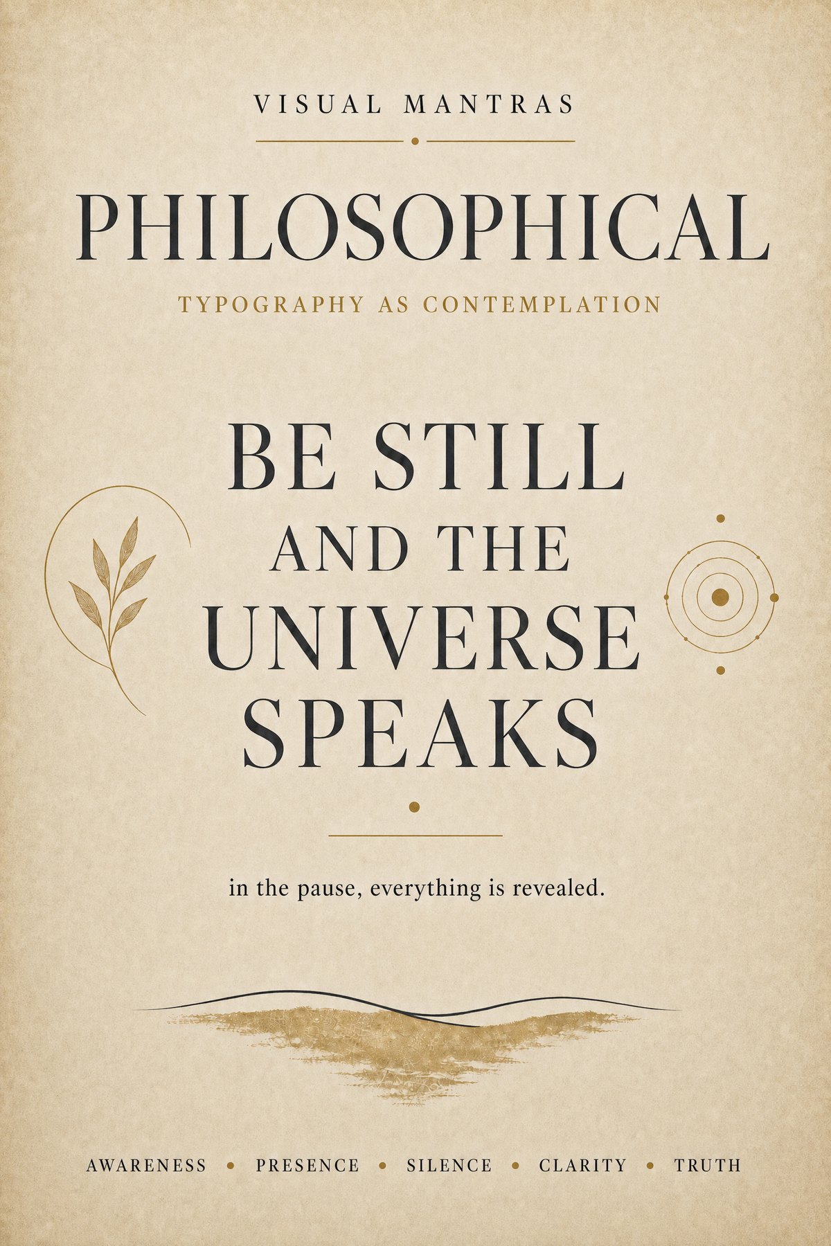 Philosophical Wall Print Set 03