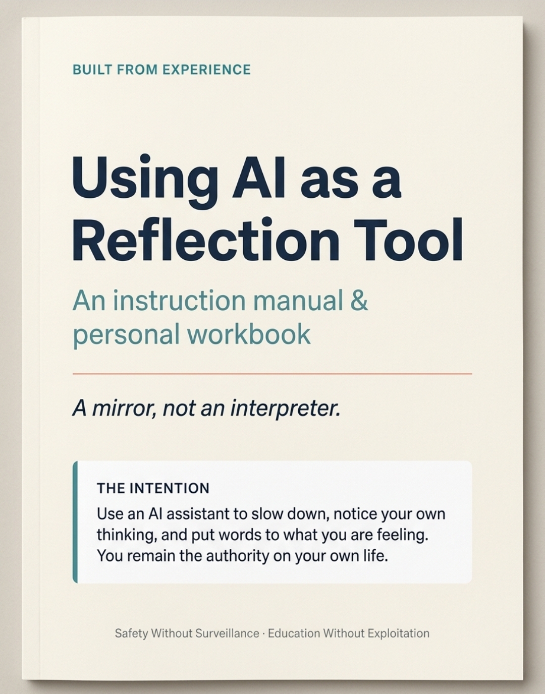 Using AI as a Reflection Tool