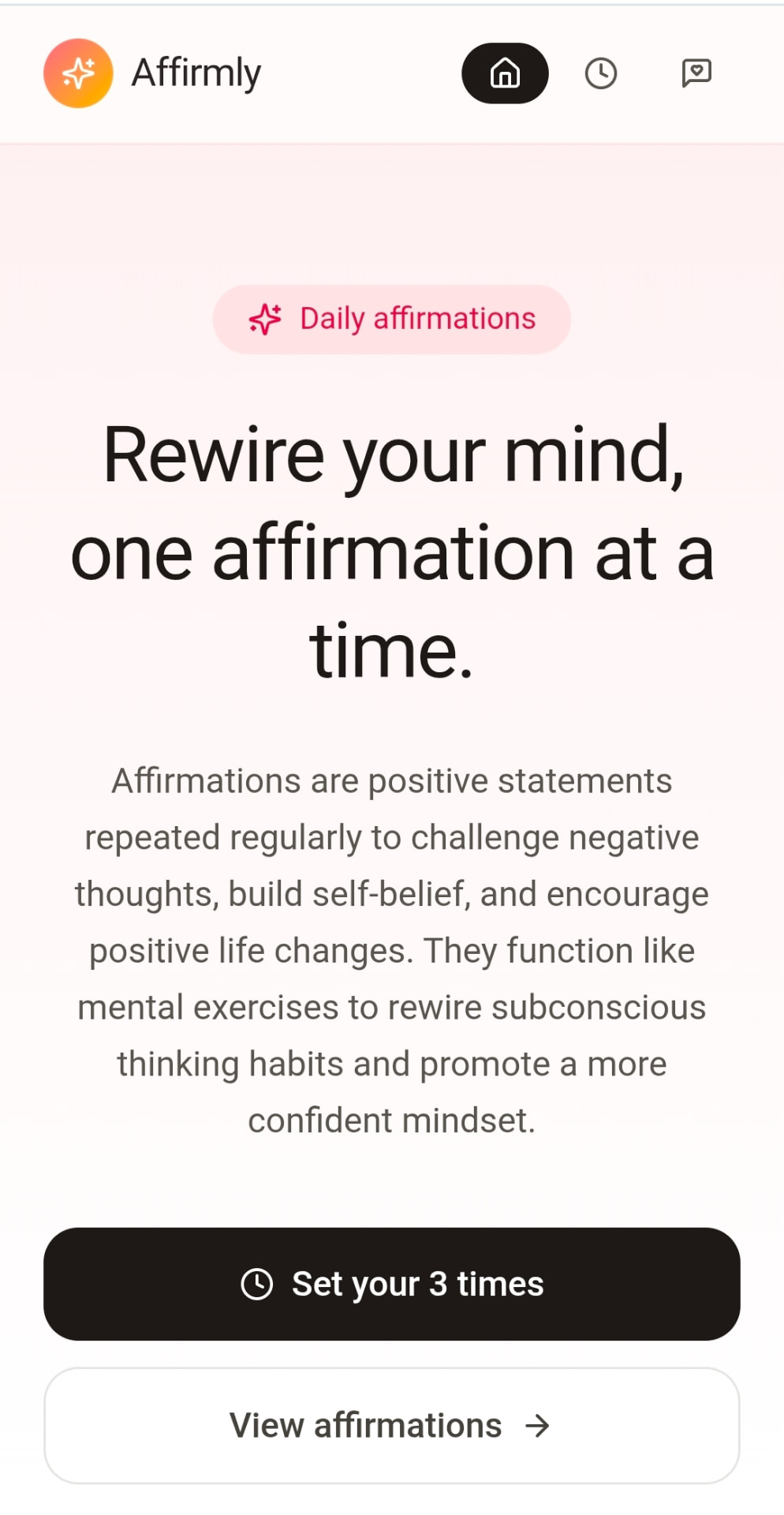 Affirmly